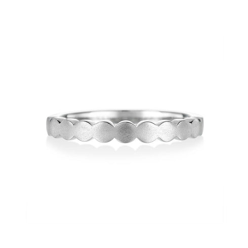 結婚指輪 ウォータードロップ ~クラシカルな水玉模様~ DM-158/Mens